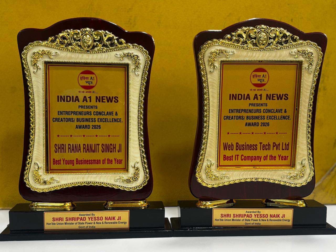 Entrepreneurs Conclave & Creators / Business Excellence Award 2026